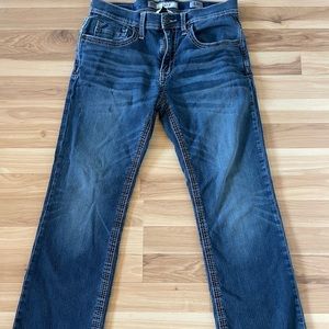 Mens Buckle Jeans Bootleg — size 32R